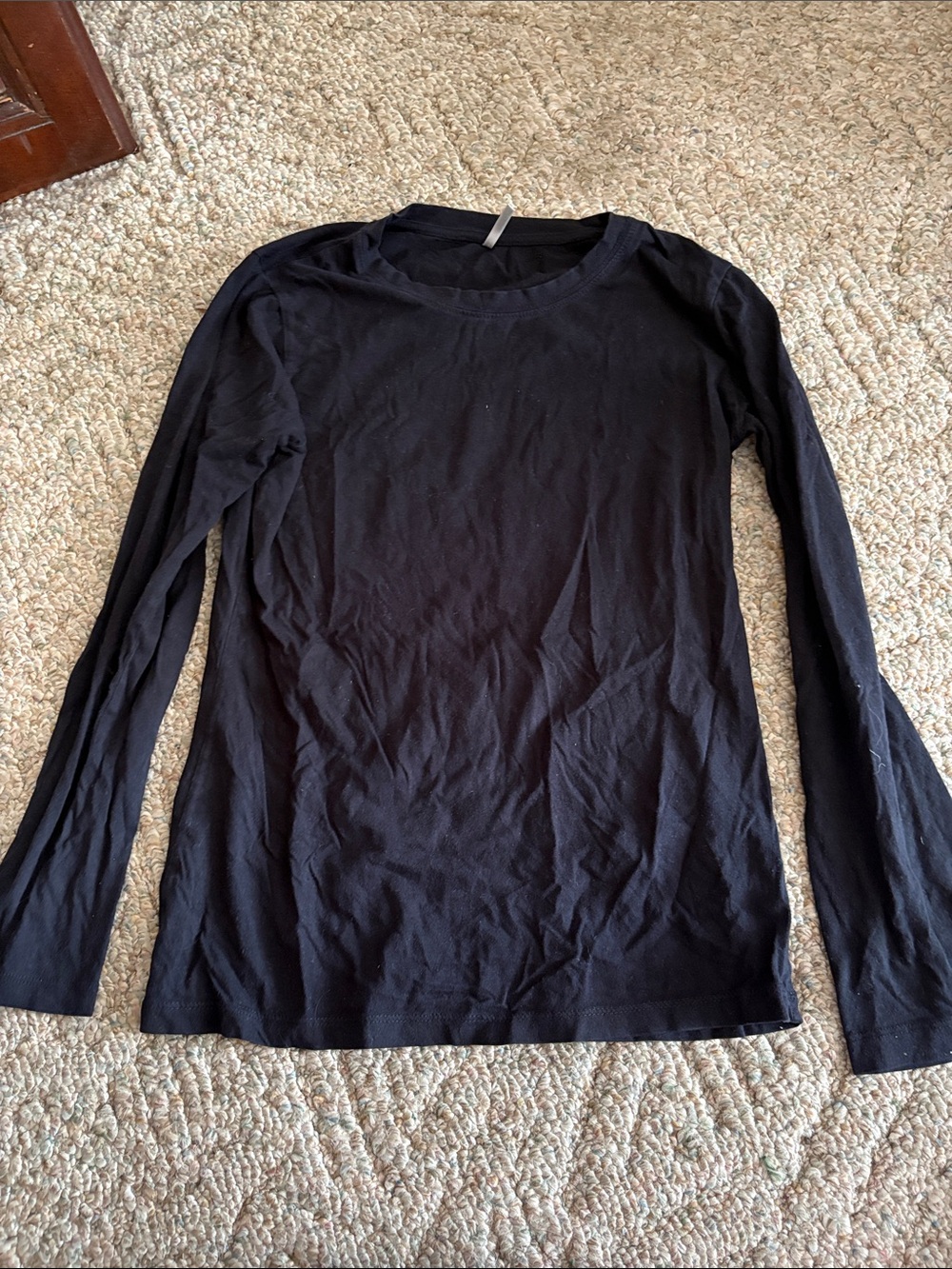 Tresics Black Long Sleeve Women's Top